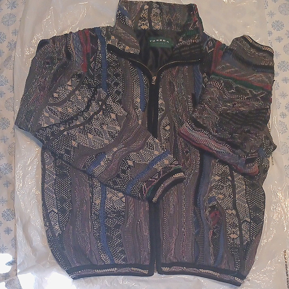 Tundra Canada Multicolor Men's Cardigan Sweater